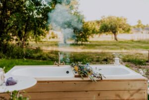 leśne spa domek do wynajęcia