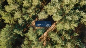 tiny house w lesie do wynajęcia