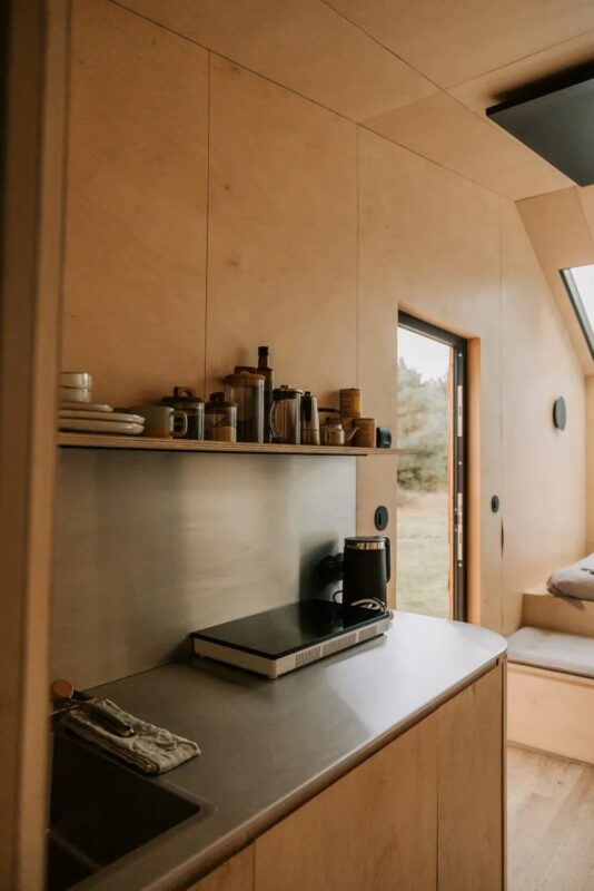 wnętrze tiny house