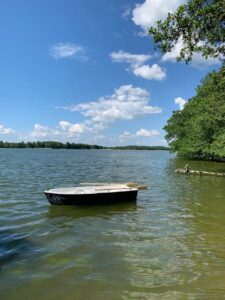mazury nad jeziorem