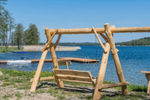 glamping nad jeziorem mazury