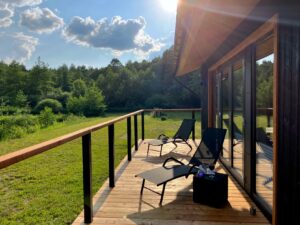domek nad jeziorem lubelskie
