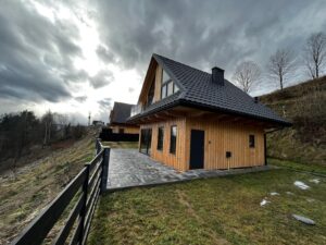 domek nad jeziorem małopolskie