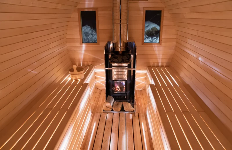 domek w górach na sylwestra sauna