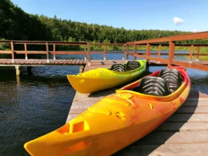 Camping Leśne Ustronie kajaki