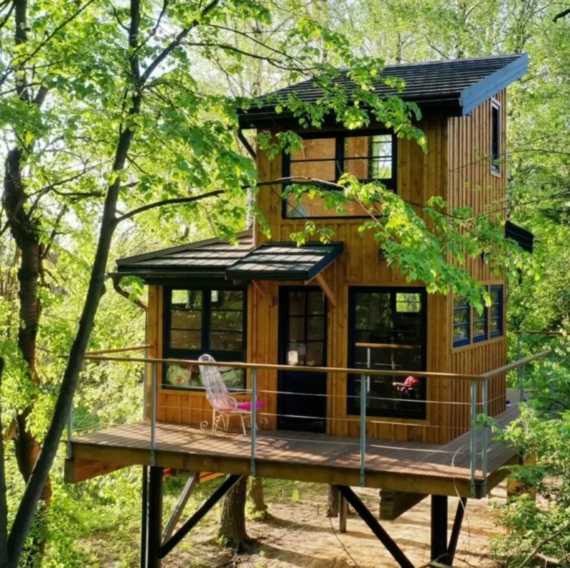 domek w drzewach kazimierz dolny