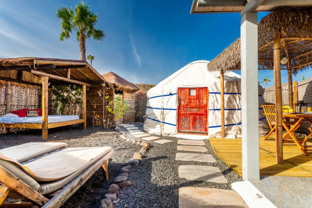 Glamping in the Canary Island