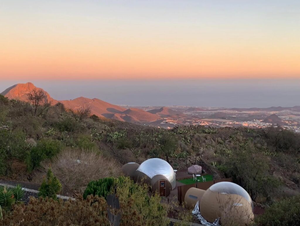 glamping in the Canary Islands