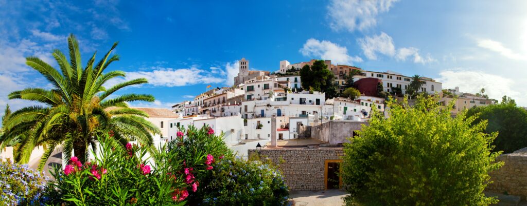 panorama of Ibiza