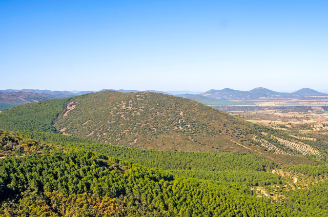 paisaje montes de toledo