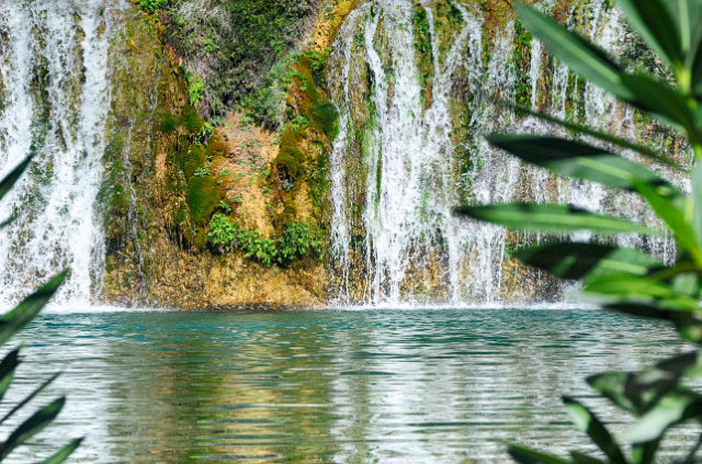 vista a la fuente