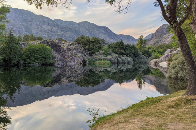 vistas al lago