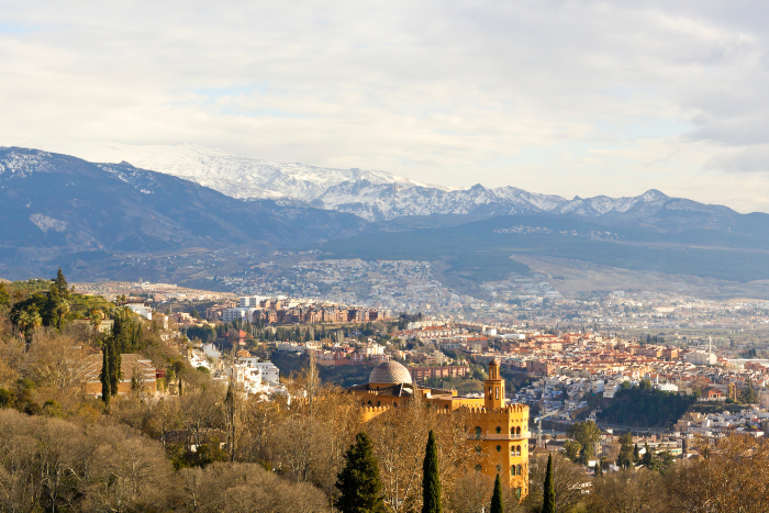 la vista de sierra nevada granada