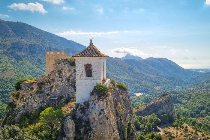 el castell de Guadalest 