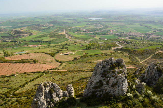 vistas desde el castillo de loarre