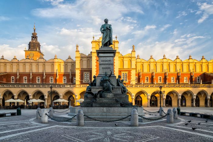 plaza mayor de cracovia