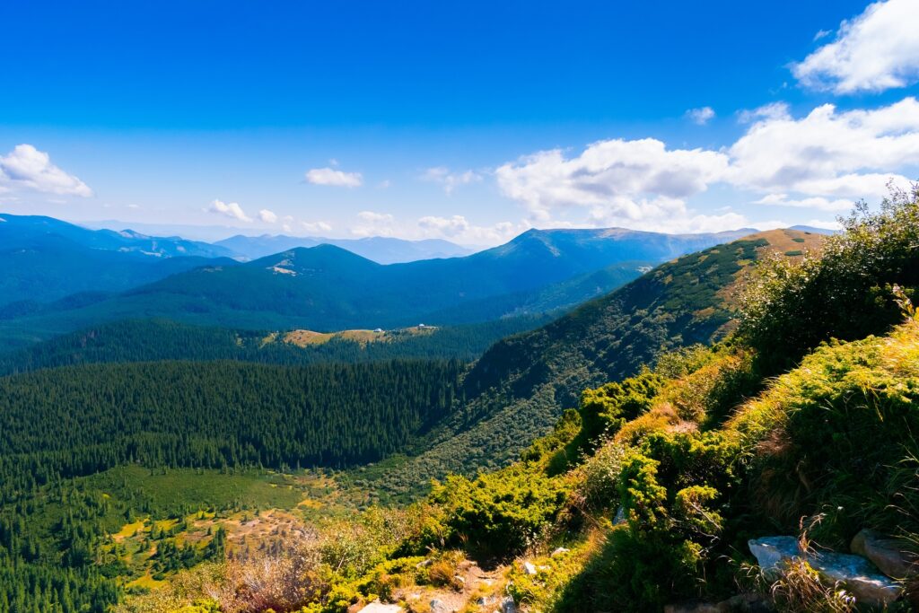 Karpaty - górski krajobraz