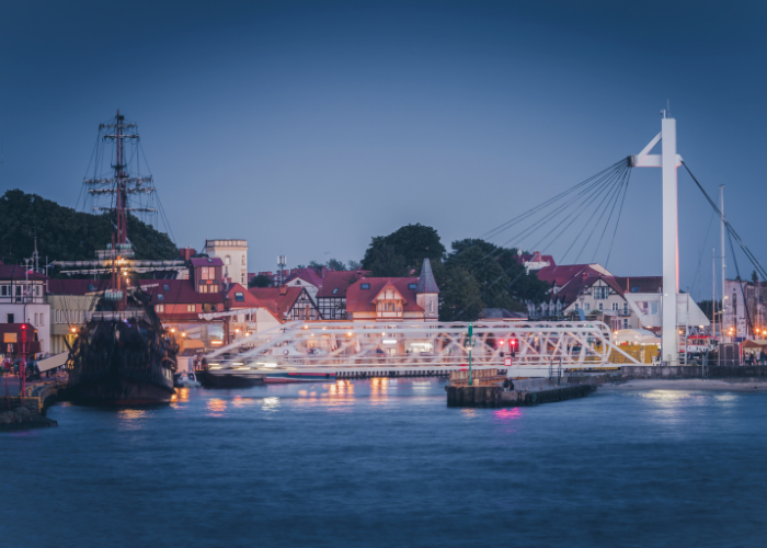 Ustka zapewnia atrakcje także po zmierzchu