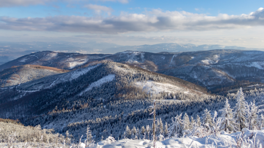 Panorama Beskidu Śląskiego