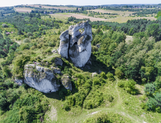 ostańce na Szlaku Orlich Gniazd