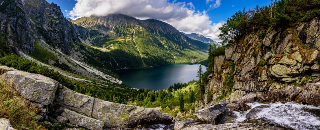 Morskie Oko - panorama