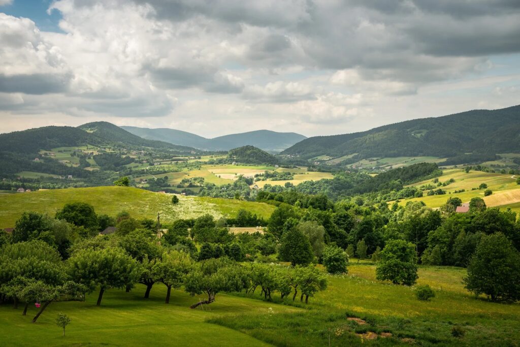 Panorama Beskid Wyspowy Bliżej Nieba