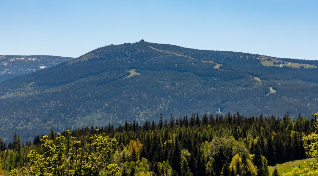 Karkonosze widziane ze Szklarskiej Poręby