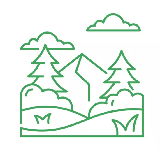 Panoramy okolicy z punktów widokowych