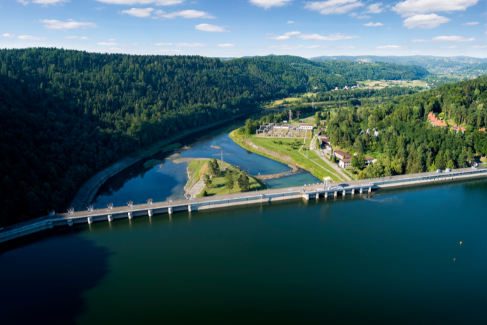 zapora rzeka Dunajec