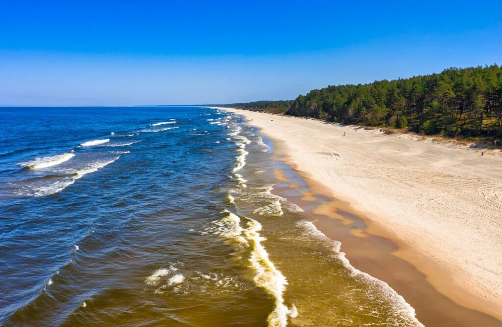 Krynica Morska, plaża