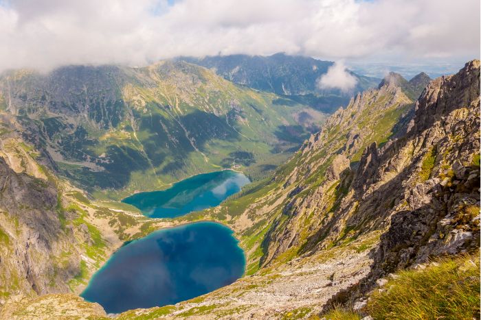 Naturalne jeziora w Polsce: Czarny Staw i Morskie Oko