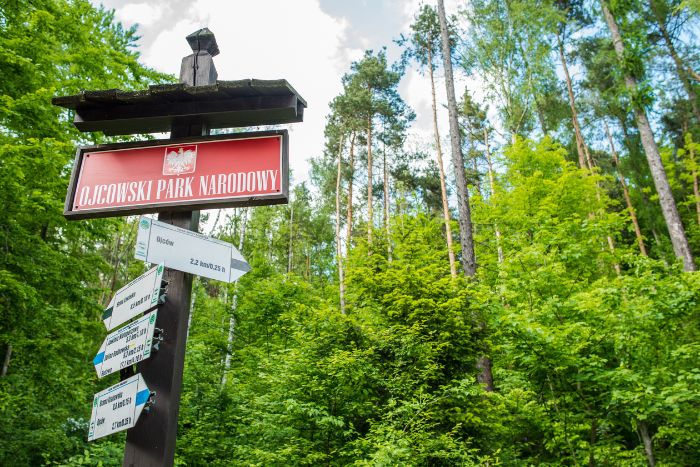 Ojcowski Park Narodowy Znaki Szlaki