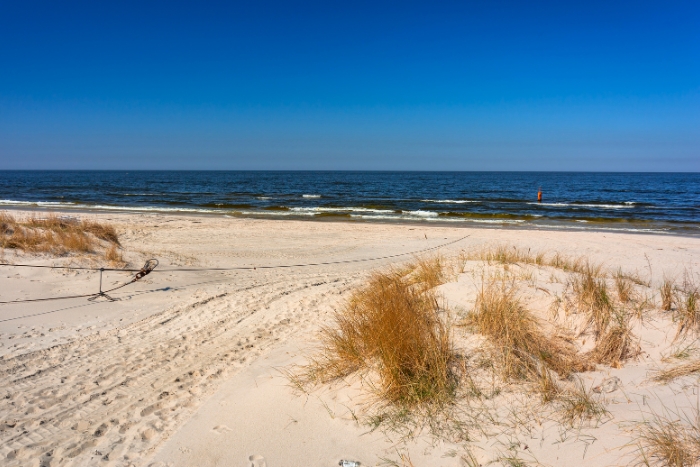 Krynica Morska atrakcje - plaża