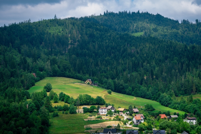 widok na Beskid Żywiecki