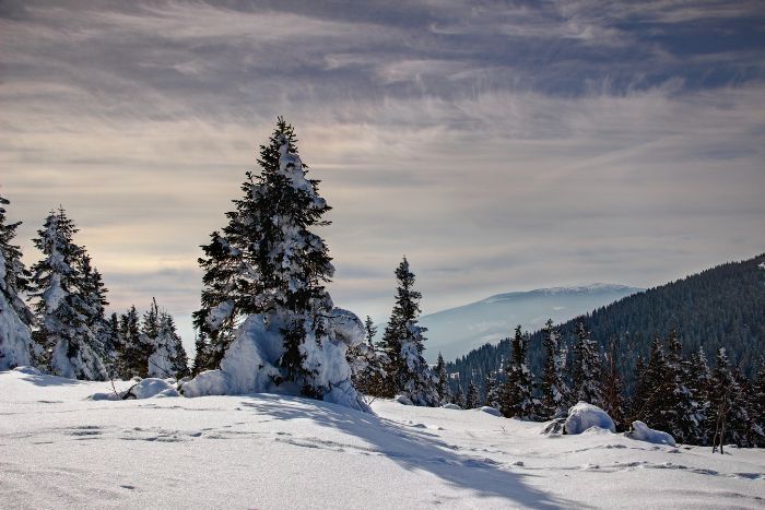 Beskid Żywiecki zimą