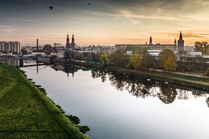 Opole nieopodal Jeziora Turawskiego