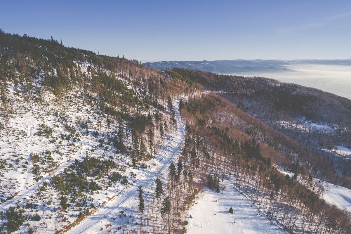 Szczyrk trasy narciarskie: Beskid Żywiecki