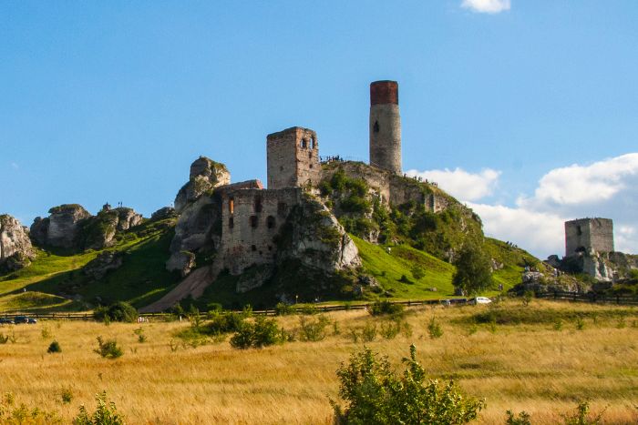 Wieża widokowa w Zamku Olsztyn