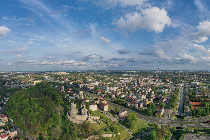 panorama Będzina