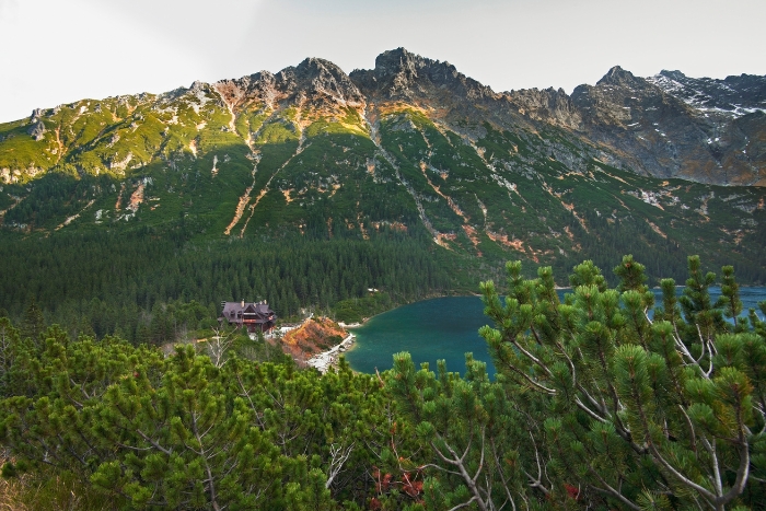 widok na Morskie Oko