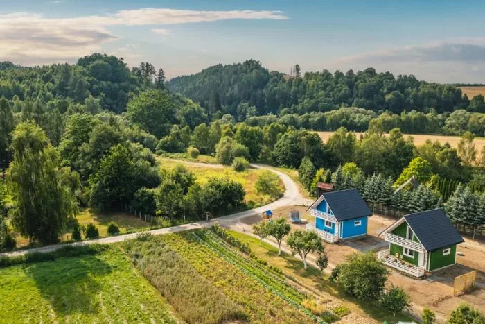 Domki w Dolinie Bobru